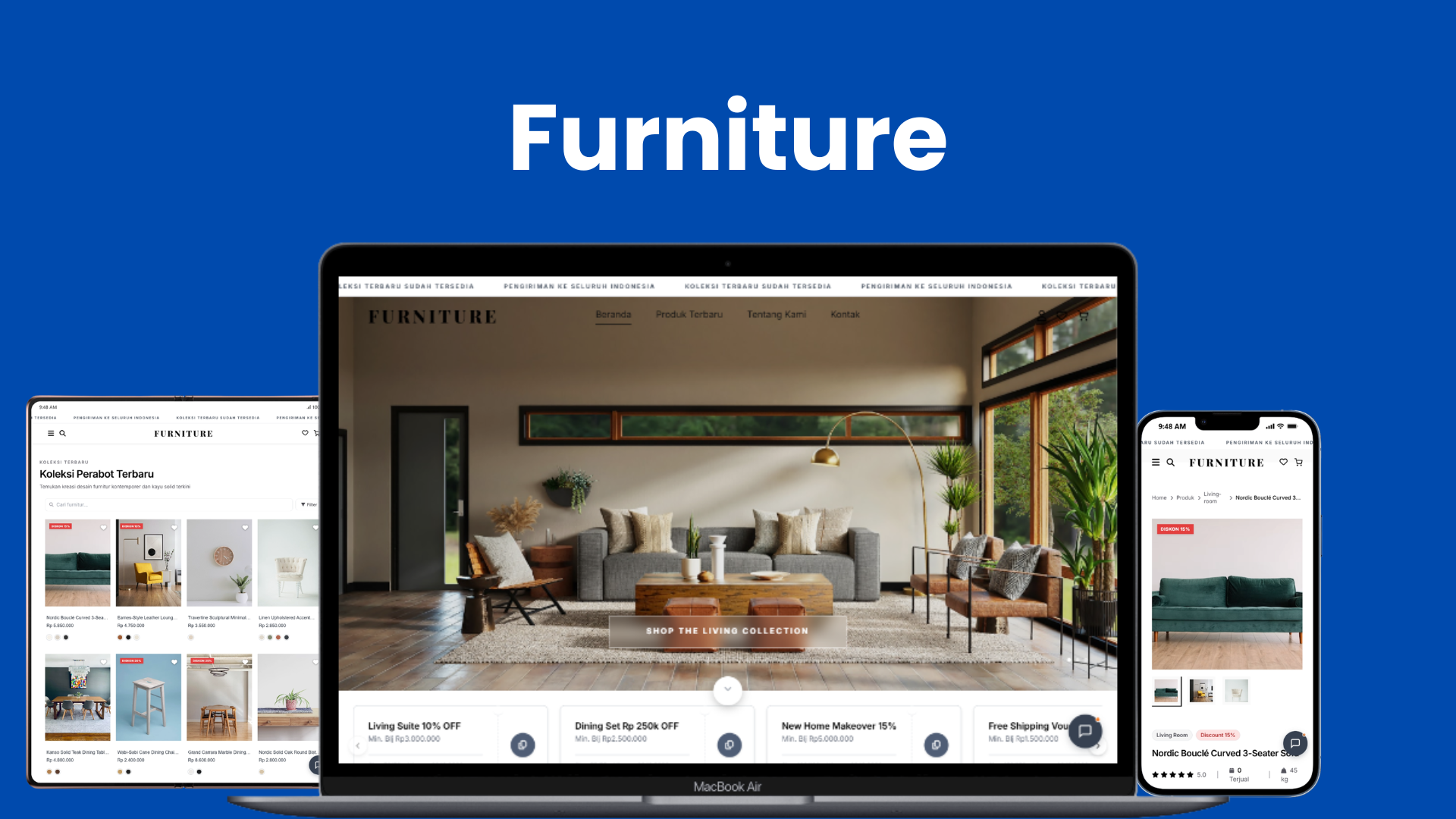 Sistem E Commerce Luxury Furniture