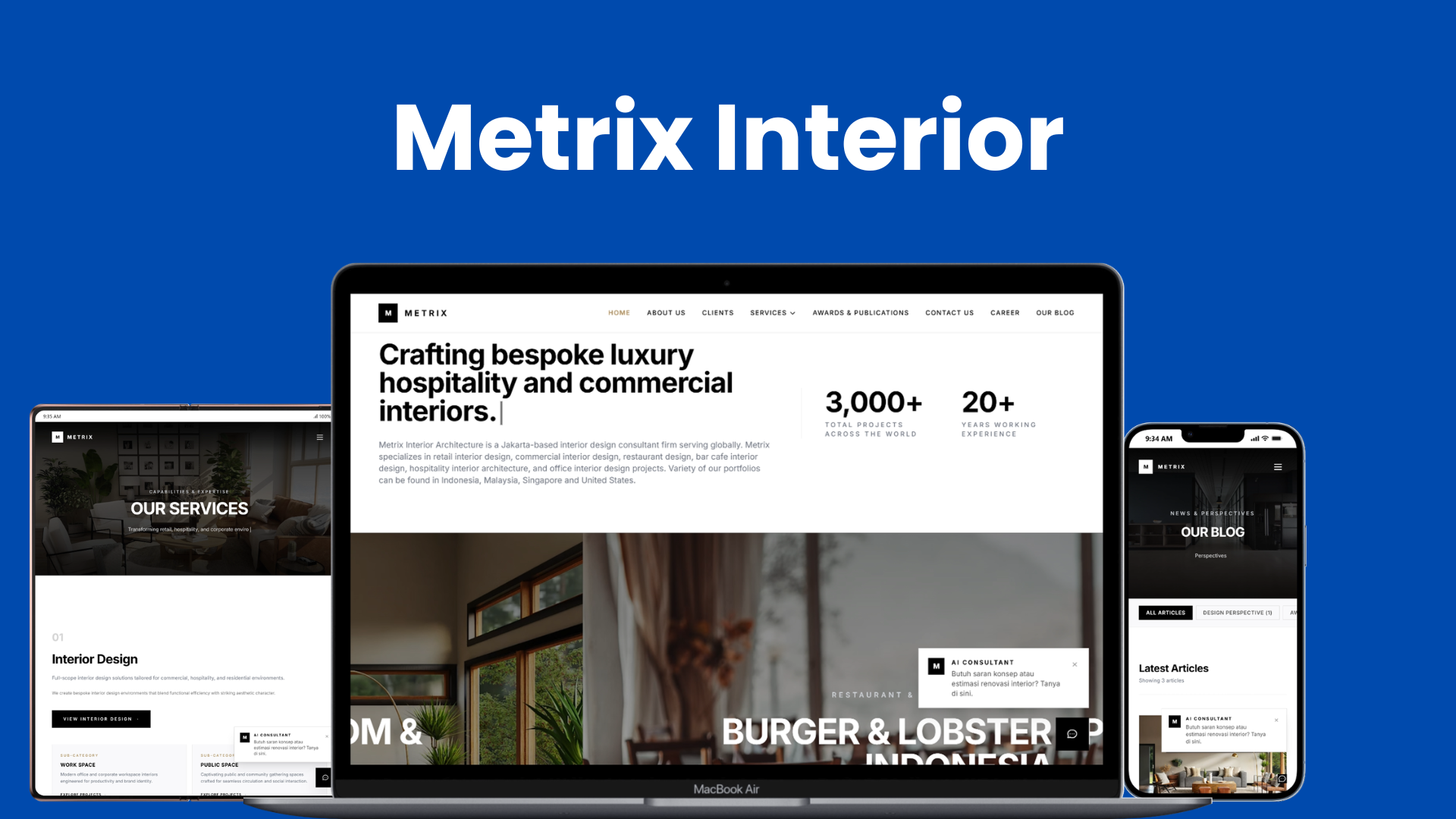 Manajemen Portofolio Interior Design