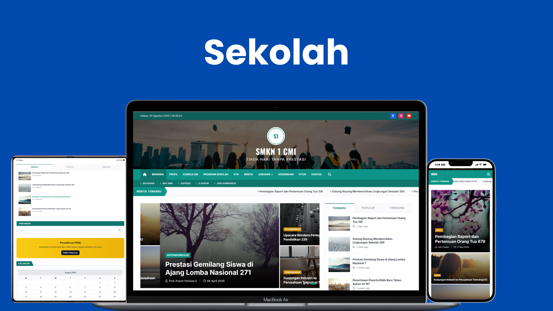 Sistem Informasi Manajemen Sekolah dan Portal Profil Terpadu