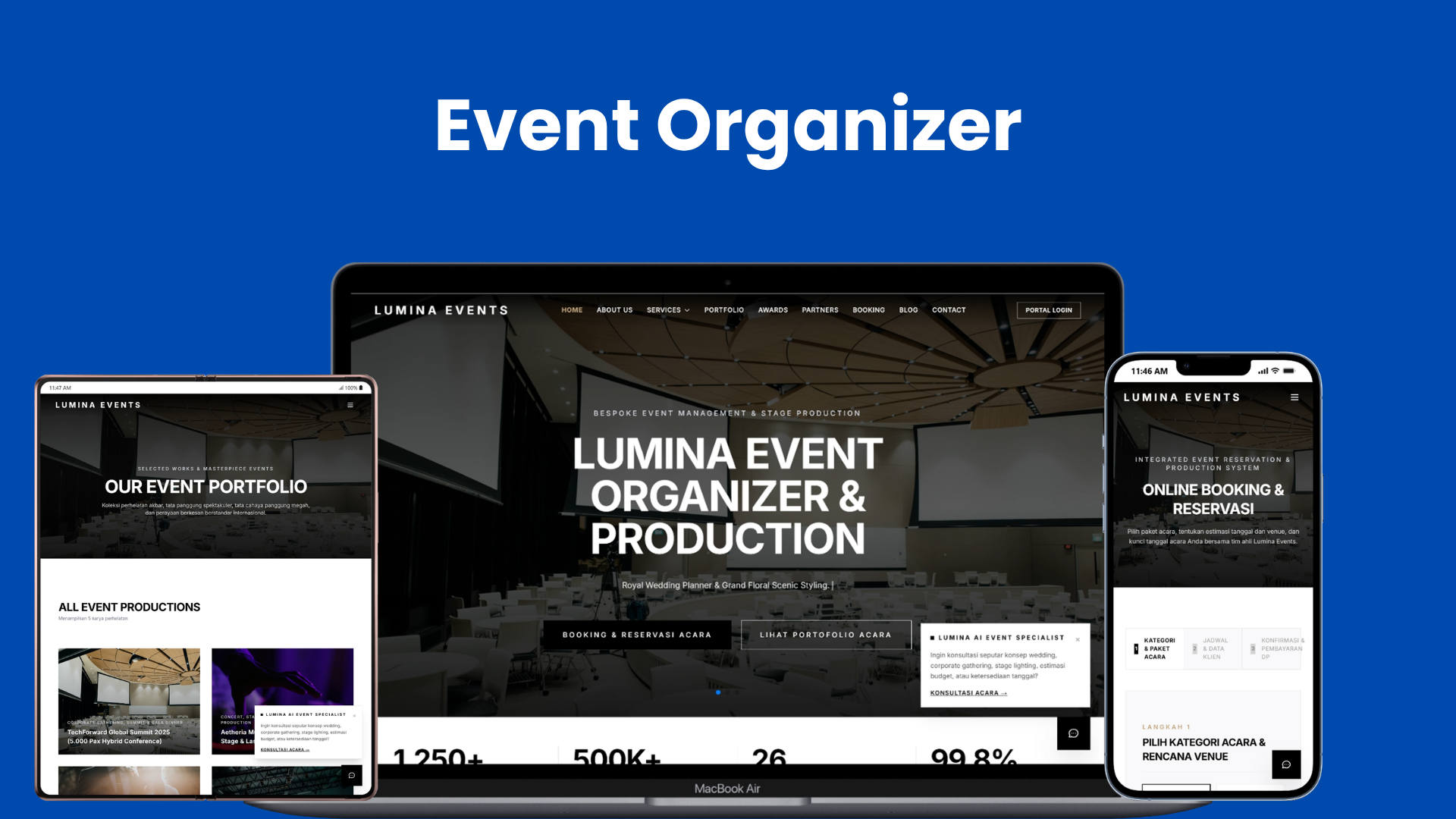Sistem Informasi Company Profile dan Booking Online Event Organizer Terpadu