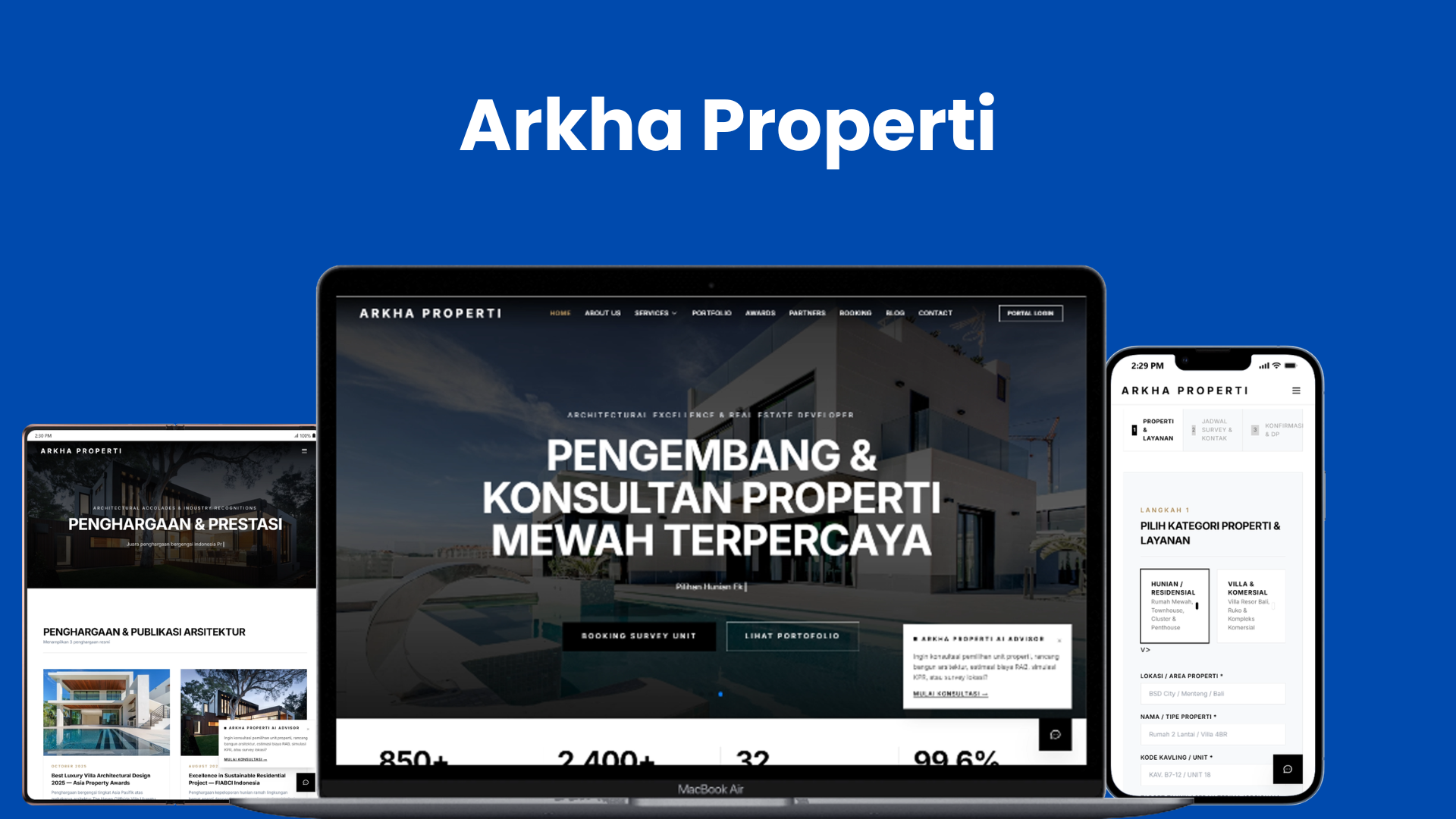 Sistem Informasi Company Profile dan Booking Online Pengembang
