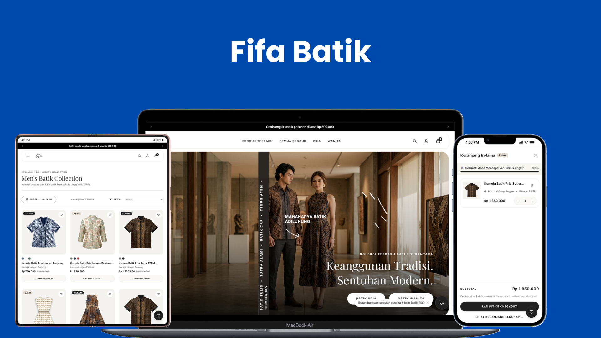 Sistem E Commerce Butik Batik FIFA